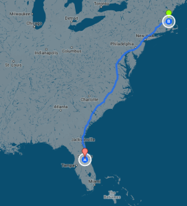 Our brewhouse journeyed by train from FL to MA